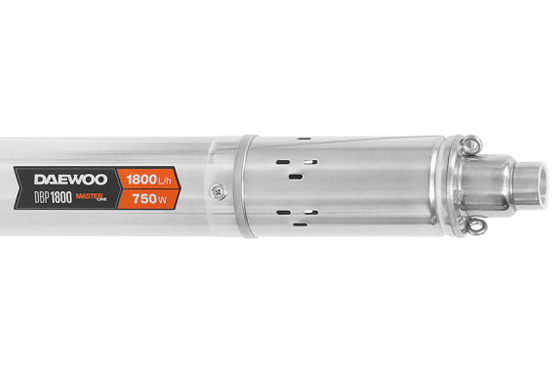 Устойчив к коррозии, надежно защищает насос от повреждений и продлевает срок его службы.